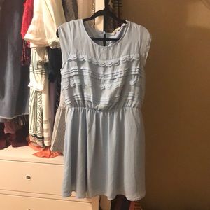 Baby blue Lauren Conrad dress